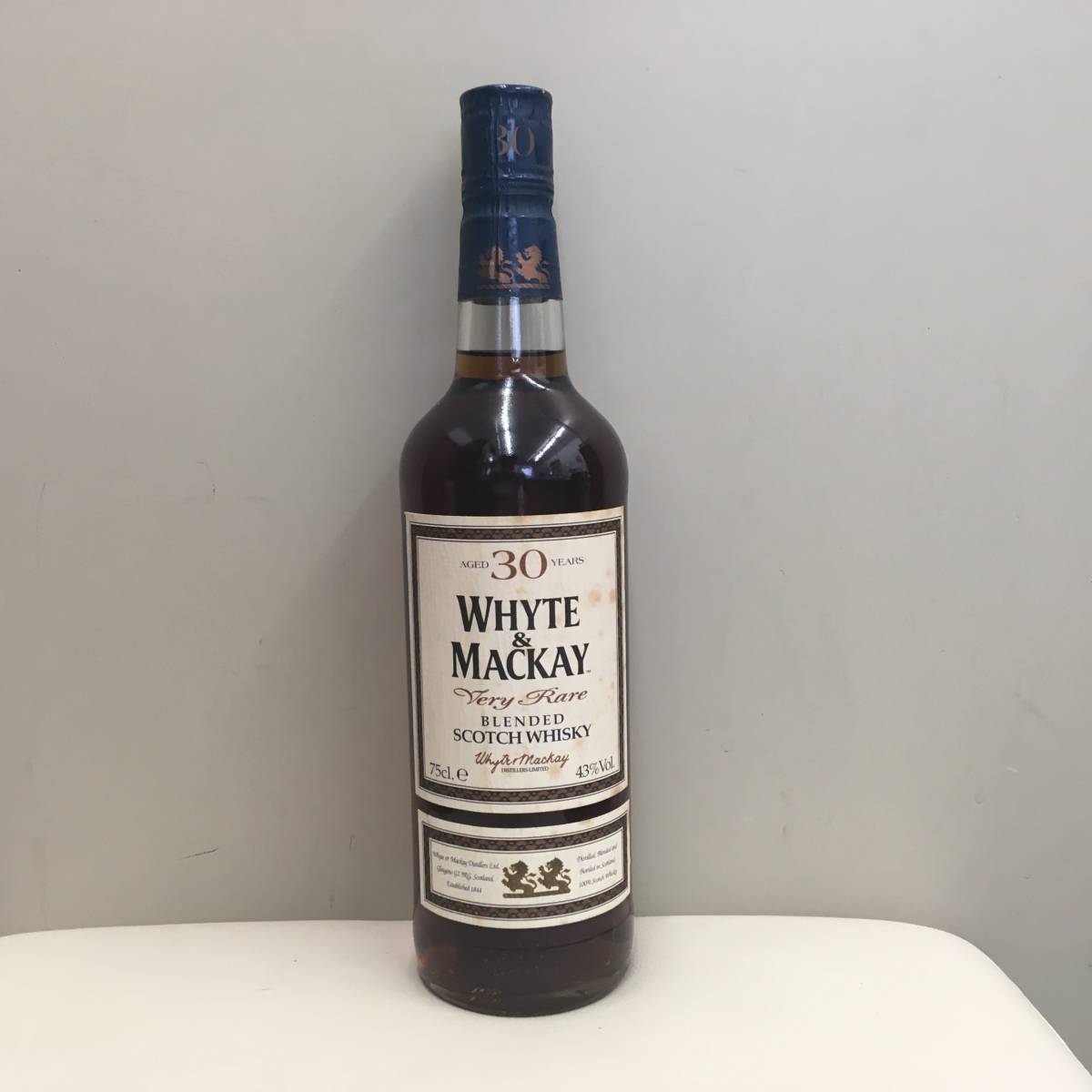 K588】未開栓 WHYTE&MACKAY（ホワイト＆マッカイ）30年 スコッチ 750ml