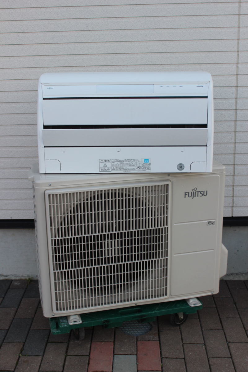 富士通AS-W402（2012）フィルターお掃除機能付きエアコンクリーニング 
