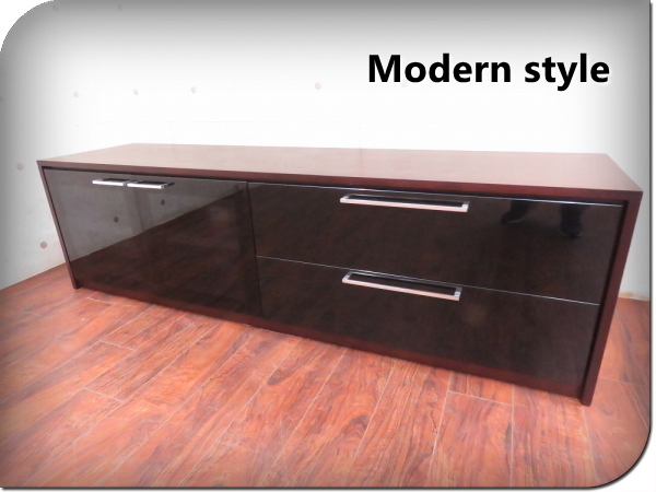 セール，品質保証展示品 IDC大塚 高級 モダンスタイル TVボード/テレビボード 15万 ssx4165k(幅180cm以上)｜売買されたオークション情報、yahooの商品情報をアーカイブ公開 - オークファン ロータイプ（高さ60cm未満）