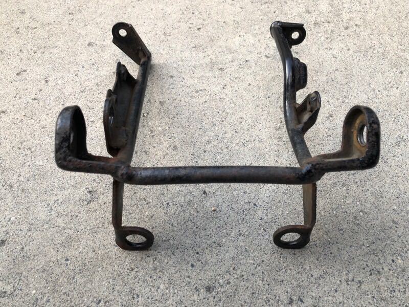 ガラクタ決算 YAMAHA SRX400 SRX600 3VN 3SX ヘッドライトステー 10円スタート_3