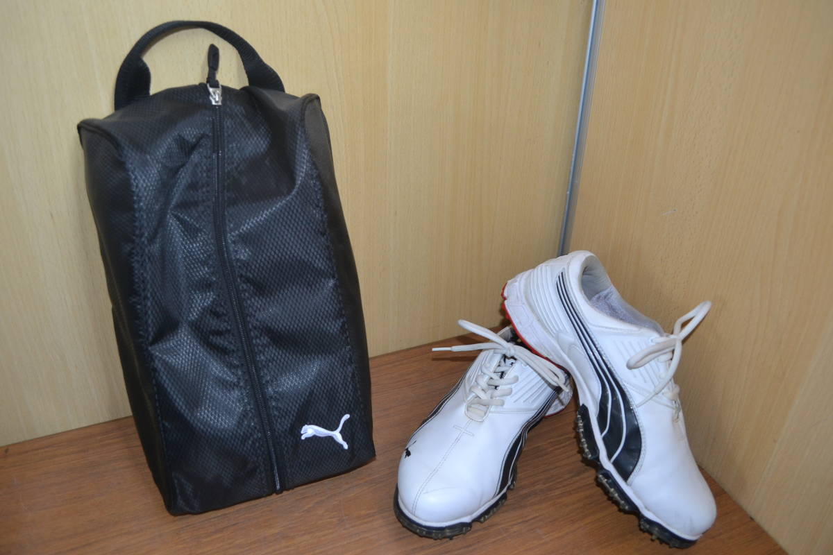  PUMA プーマ S2 QUILL S2 クイル ゴルフシューズ メンズ 靴 サイズ26cm 品(26.5cm)｜売買されたオークション情報、yahooの商品情報をアーカイブ公開 - オークファン 26.5cm