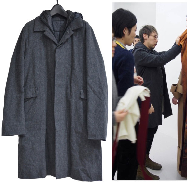 13AW アンダーカバー UNDERCOVER 中綿 ライナー付き 3WAY ステンカラー 