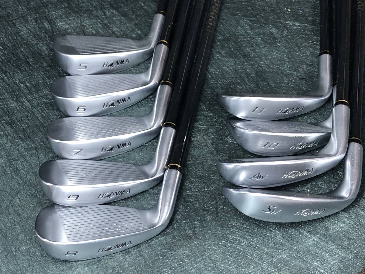 ホンマ ベレス HONMA BERES MG702#5-11・SW・AW アイアン9本セット
