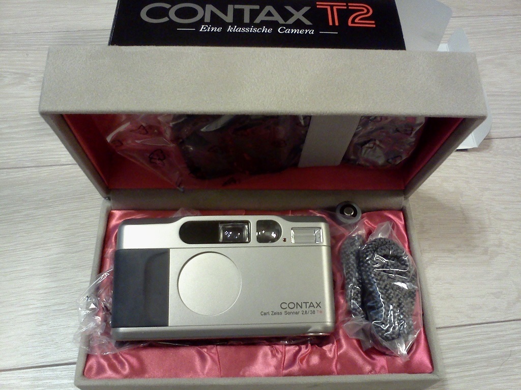 即日配送 未使用品CONTAX コンタックス T2 箱入り