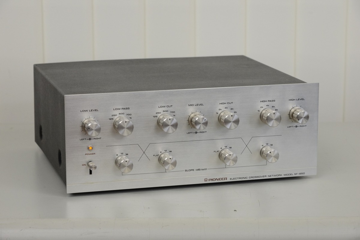 通電のみ確認済】PIONEER/パイオニア SF-850 チャンネルデバイダー
