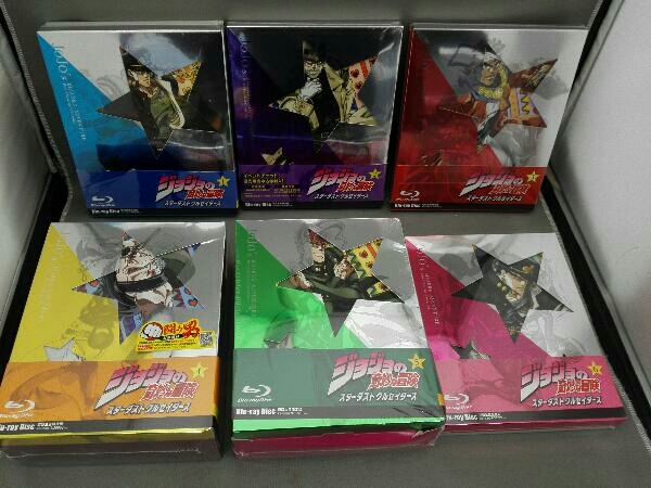 全6巻セット]ジョジョの奇妙な冒険スターダストクルセイダース Vol.1