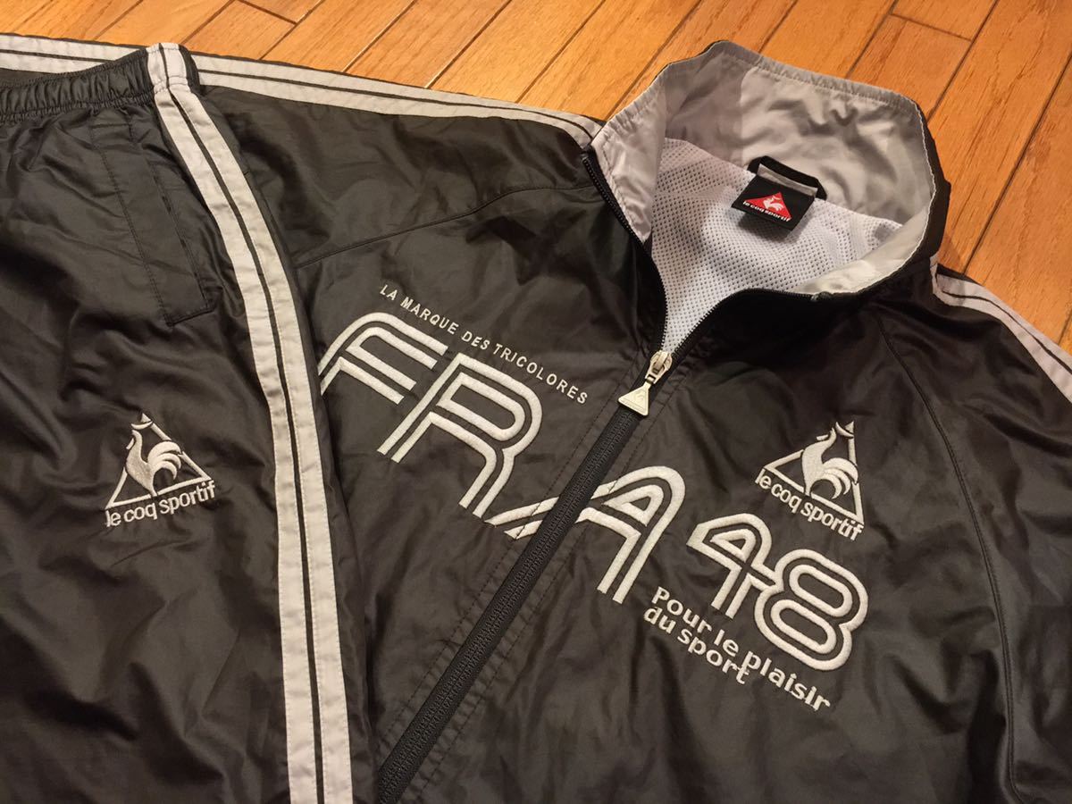大得価，定番 超 le coq sportif ルコック スポルティフ メンズ ゴルフ ウエア 上下 M T170cm 使用３回 ブラック 株 デサント GOLF アウトドア(ルコック)｜売買されたオークション情報、yahooの商品情報をアーカイ ジャンパー、ジャケット