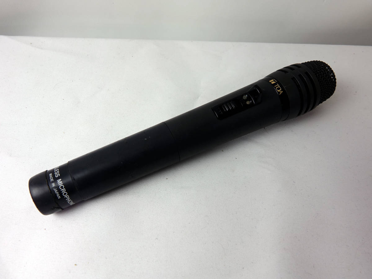 TOA WM-1200 * ワイヤレスマイクロホン 800MHz ①