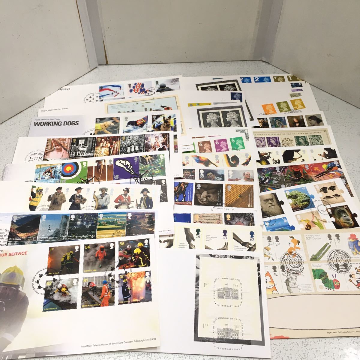 初日カバー　郵便物99枚　イギリス英国　外国（13） First Stamps GB UK for | FDC Collect : 0 イギリス Covers Art Mail