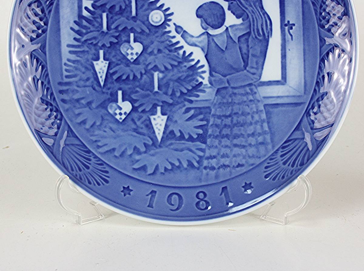 正規品，格安 1981年 ロイヤルコペンハーゲン イヤープレート