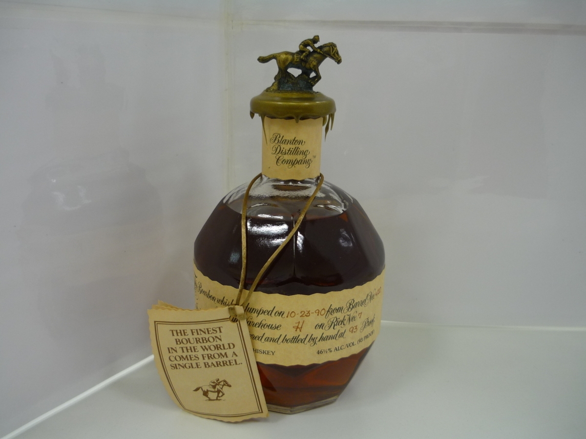  古酒 ブラントン Blanton's Distilling Company バーボン ウイスキー 750ml/46.5％ sk845(バーボン)｜売買されたオークション情報、yahooの商品情報をアーカイブ公開 - オークファン バーボン