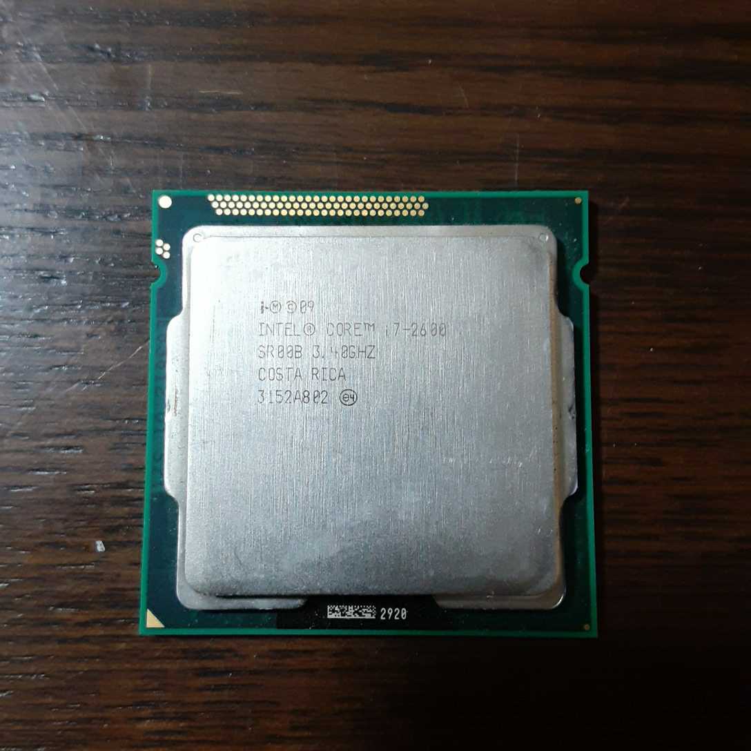 Core i7-2600 Intel CPU i7 0 3.40GHz 動作未確認 Yahoo!オークション