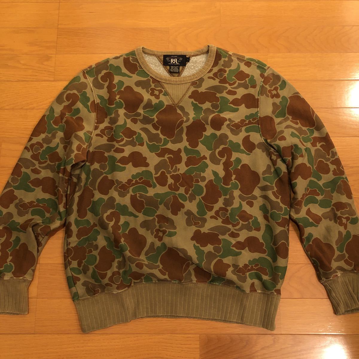 RRL ダブルアールエル ラルフローレンスウェット ダックカモ 