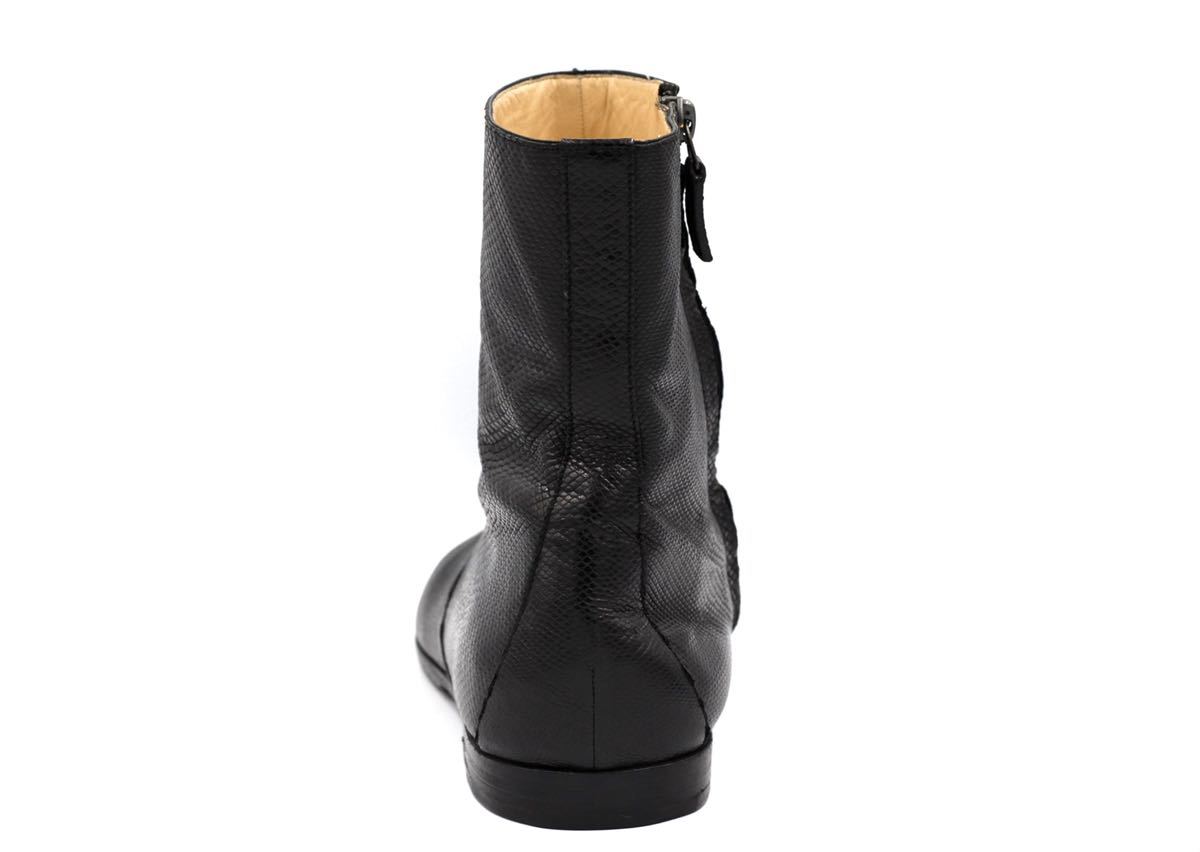 最終値下げ】gucci boots グッチ ブーツ ジップアップブーツ リザード