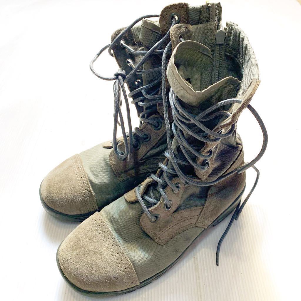 米軍放出品 実物 コンバットブーツ 22cM程度 中古