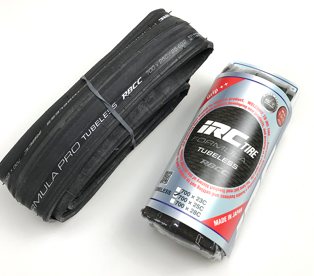 PRO IRC FORMULA TUBELESS チューブレスタイヤ TL RBCC 2本セット