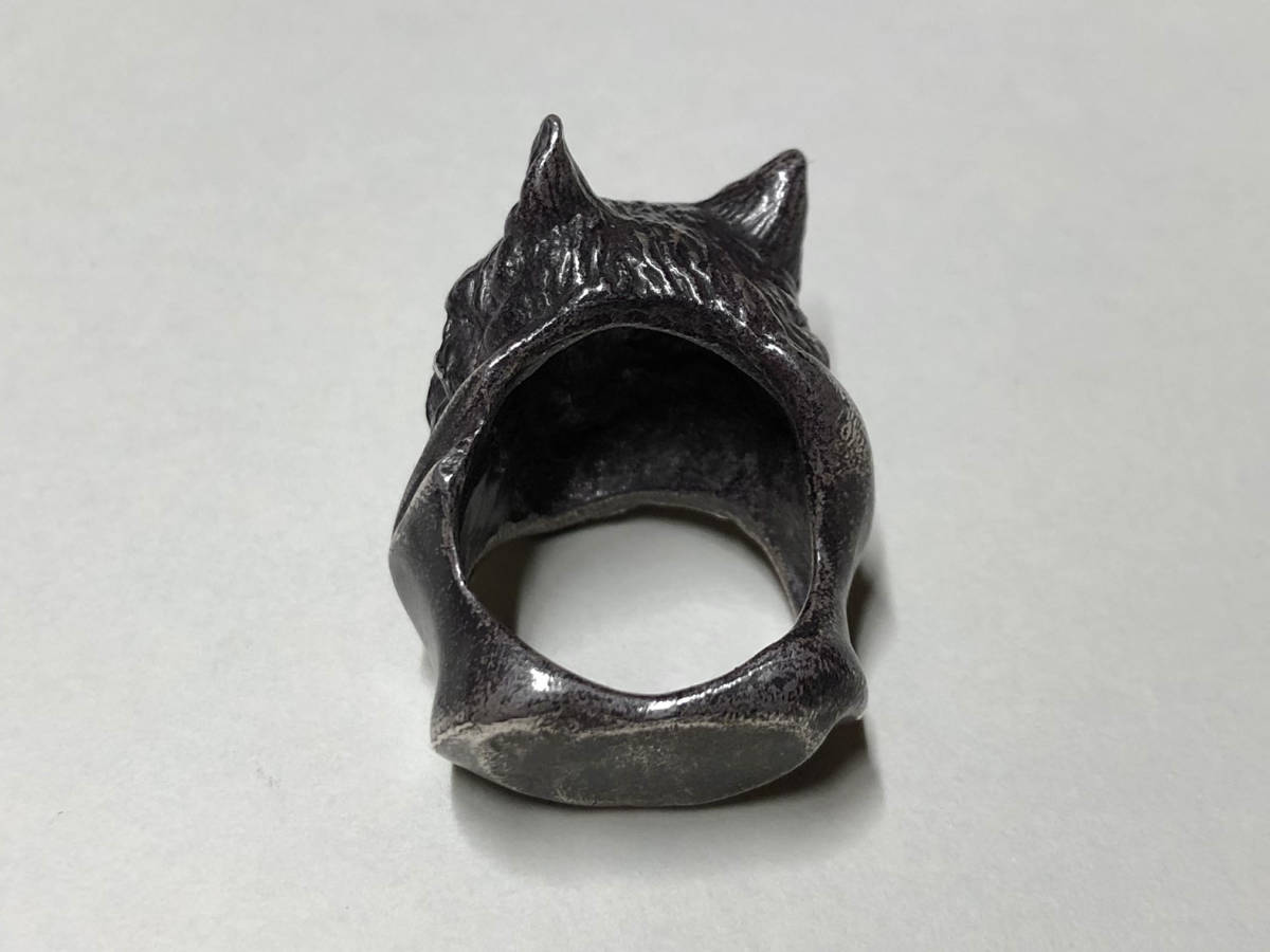 生前作 ガボールナギー氏 オールド ウルフリング WOLF RING 17号程 