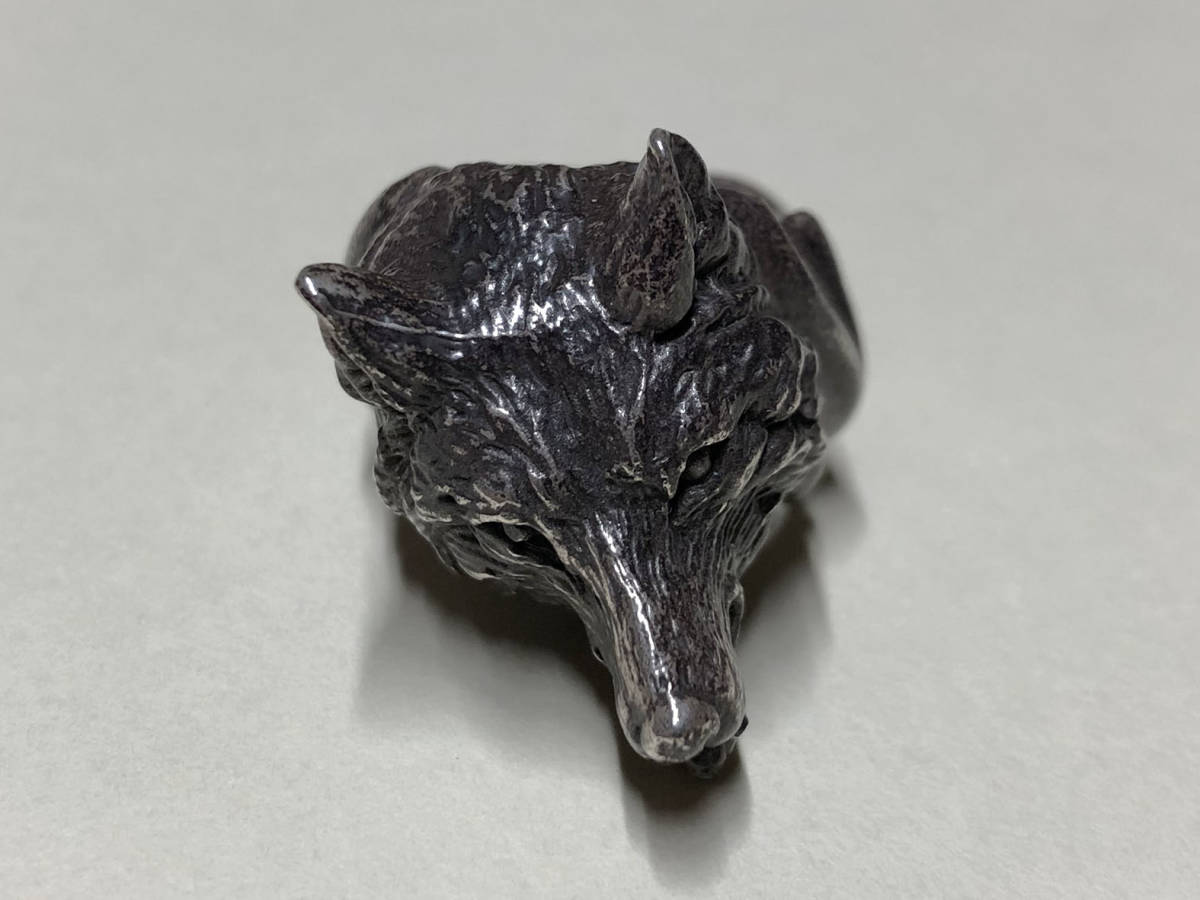 生前作 ガボールナギー氏 オールド ウルフリング WOLF RING 17号程 