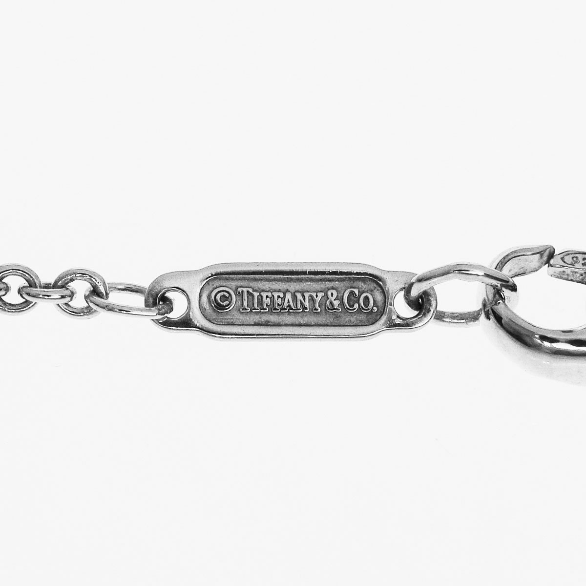 ティファニー 1837 バー ペンダント ネックレス 925 SV シルバー 31851229