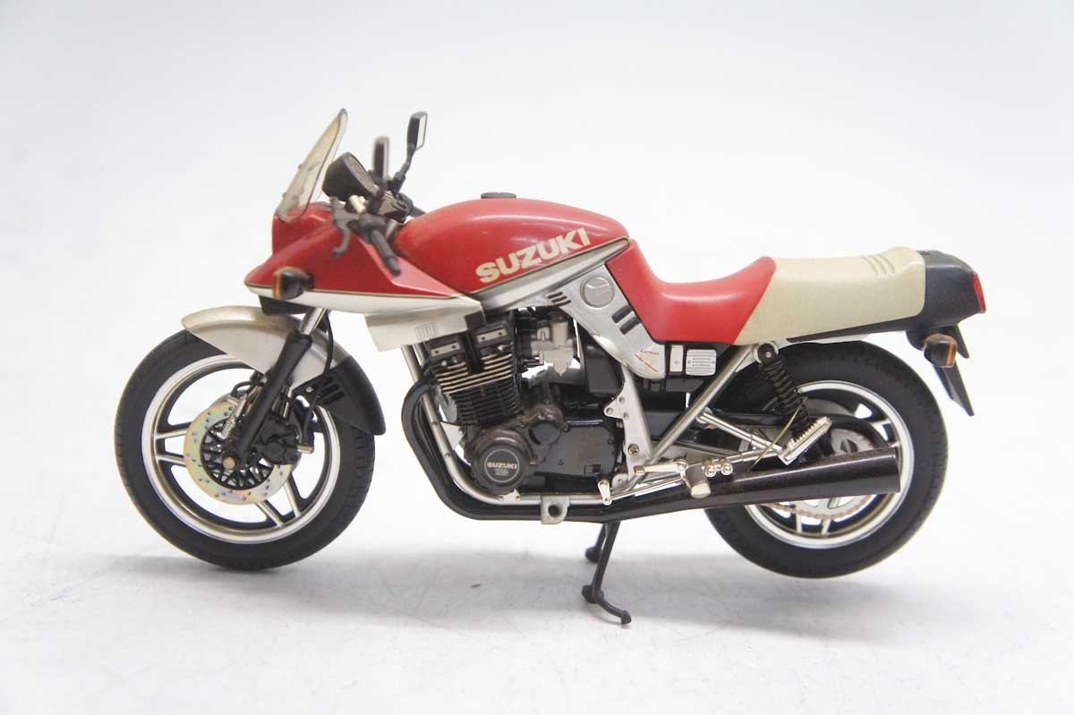 現状販売品】 アオシマ 1/12 スズキ GSX1100S カタナ ＆ ヨシムラ