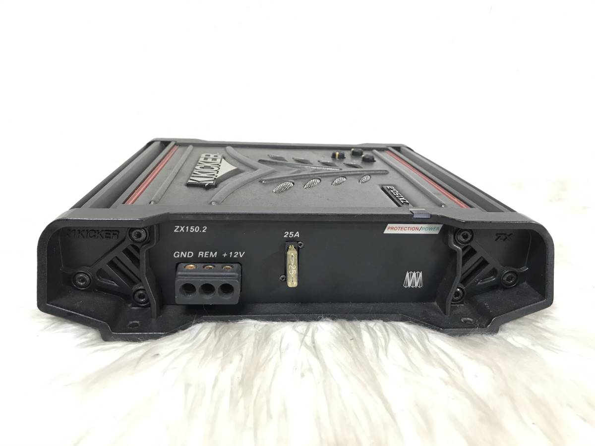 ☆大人気！ KICKER/キッカー ZXシリーズ2chアンプ “ZX150.2” 検