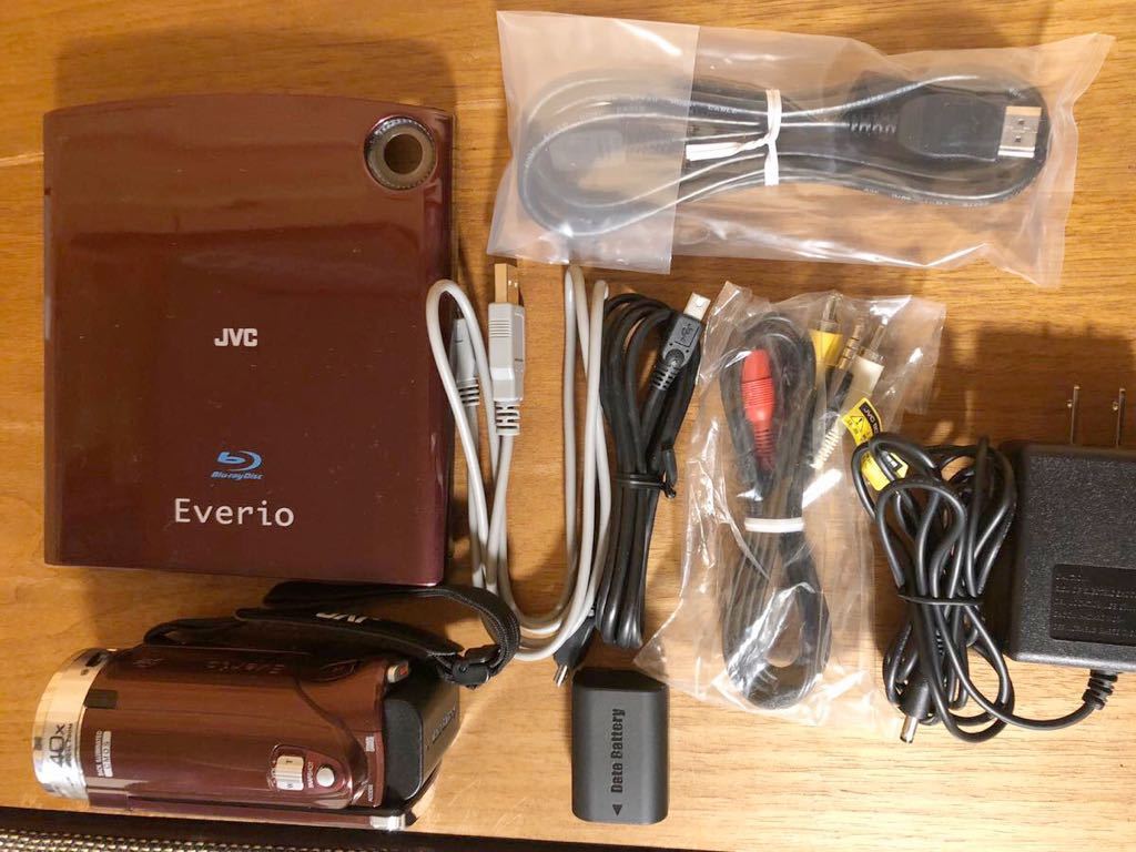 ☆JVC Everio☆GZ-E117-R /エブリオ/専用BDライター付き/ビデオカメラ