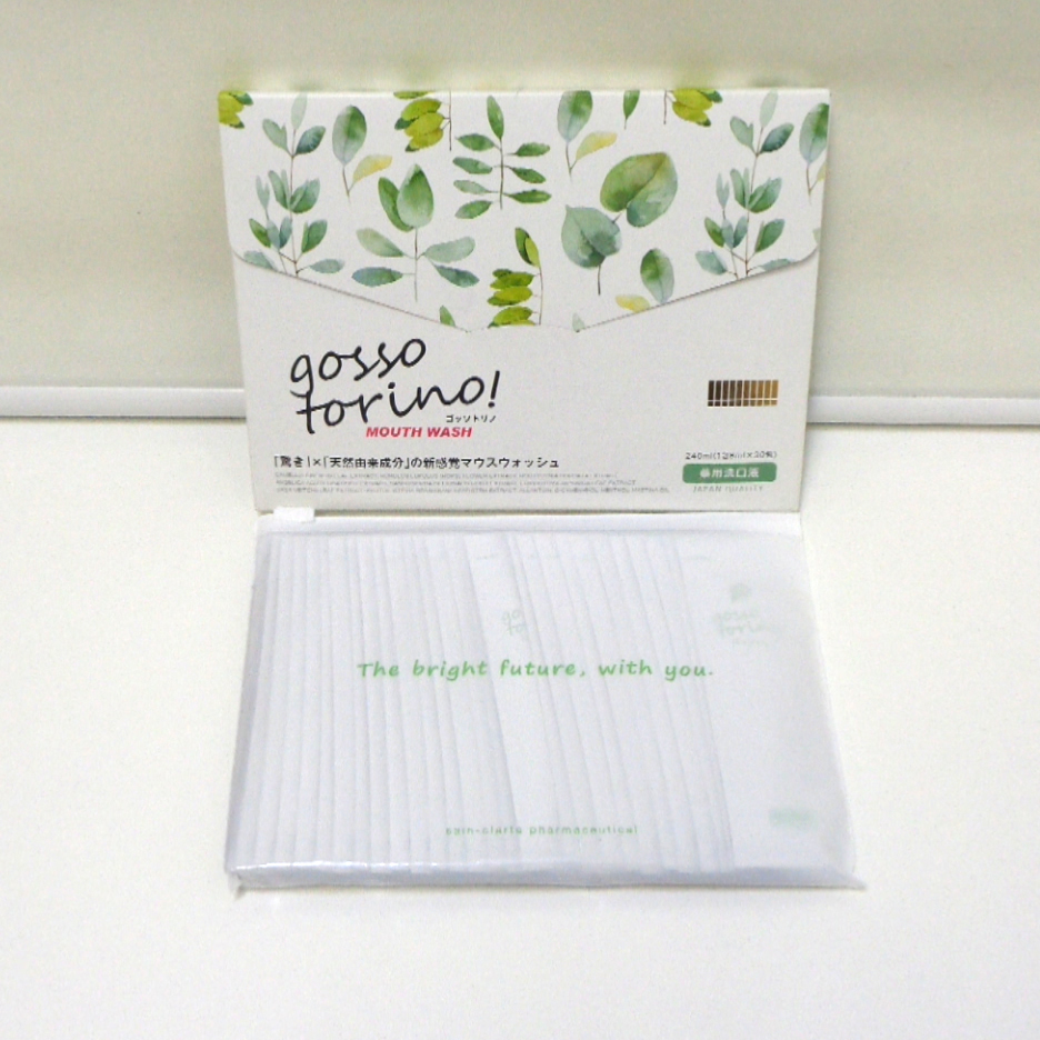 本物保証，100%新品 ミリオナ ゴッソトリノ マウスウォッシュ 1包8ml&times;30包 クリックポスト対応(その他)｜売買されたオークション情報、yahooの商品情報をアーカイブ公開 - オークファン その他
