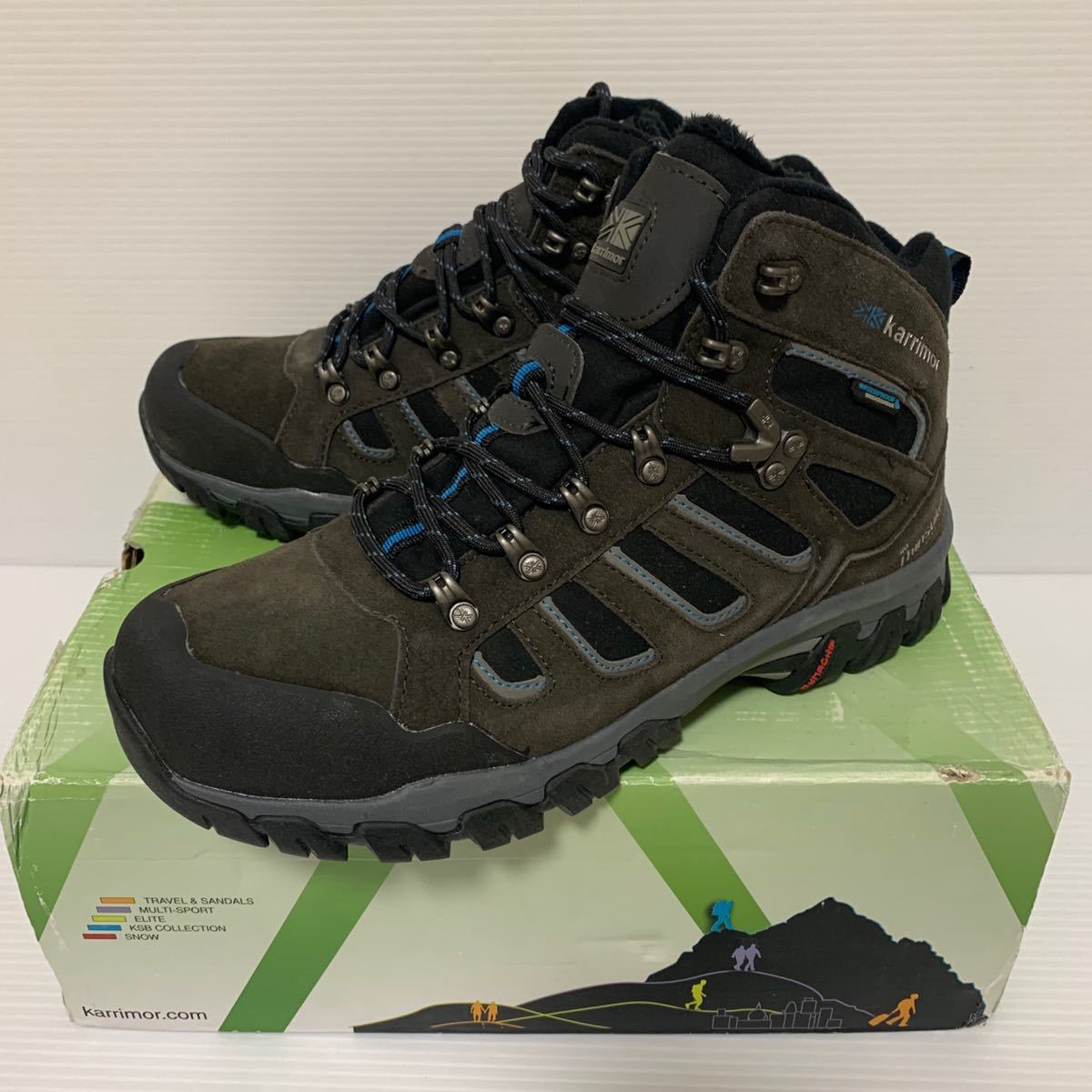 本物保証，100%新品 1点のみ 1円 karrimorカリマーBodmin Winter防寒防水トレッキングシューズUK9約27.5cmブラウン3M T hinsulate(27.5cm)｜売買されたオークション情報、yahooの商品情報をアーカイブ公開 - オークファン 27.5cm