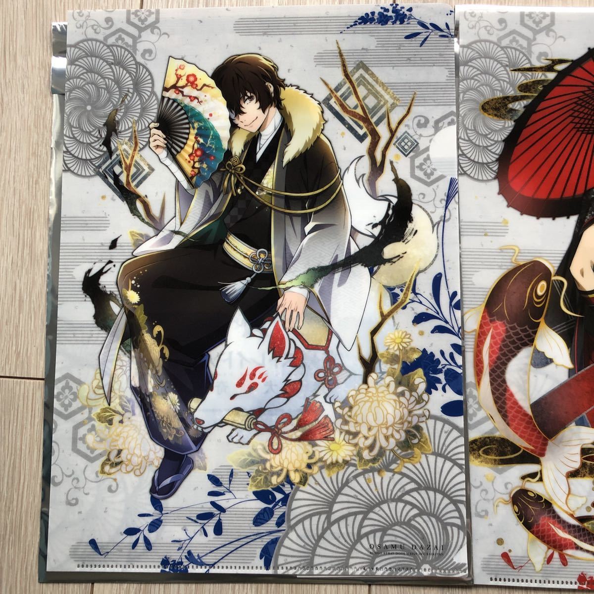 文豪ストレイドッグス クリアファイル 太宰治 | 文スト 第二幕 