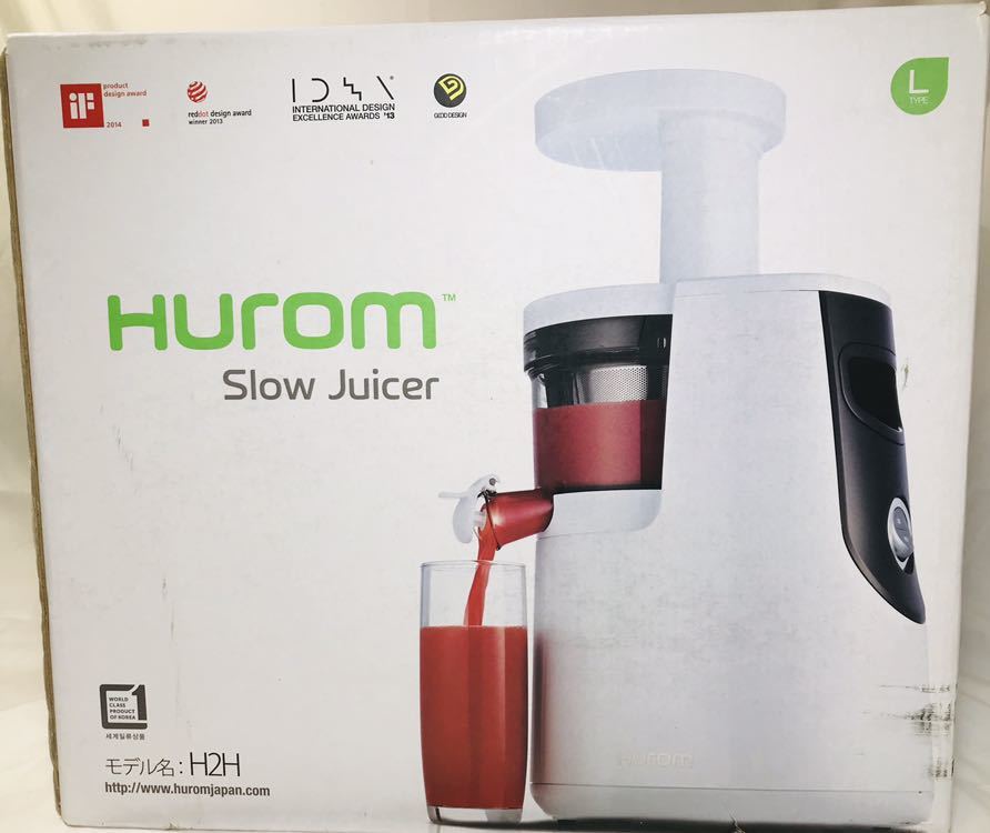 HUROM スロージューサー H2H Lサイズ フェラーリレッド 希少色 その他