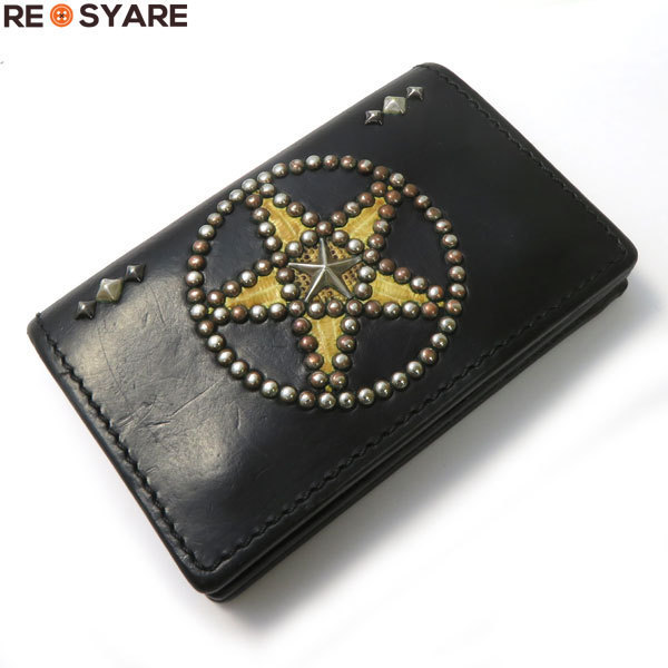 WOLFS HEAD*ウルフズヘッド*スター*スタッズ*カーフスキン × リザード