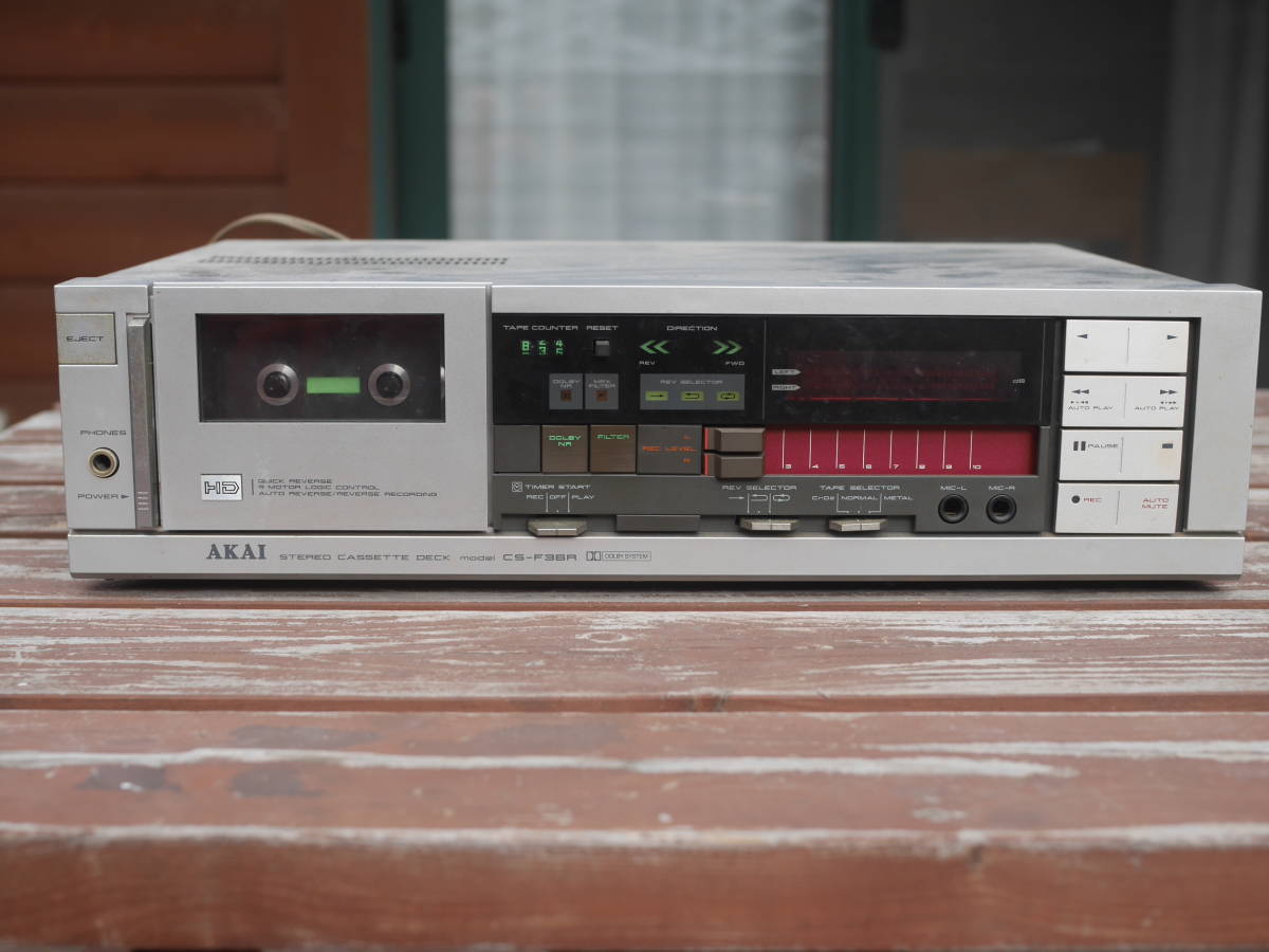 名機 AKAI CS-F36R セットデッキ プレーヤー レコーダー アカイ 公式EC