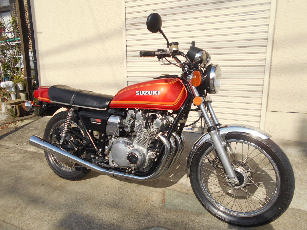 GS750 Good☆Condition☆GS750☆2型☆1977年11月製造☆北米仕様 