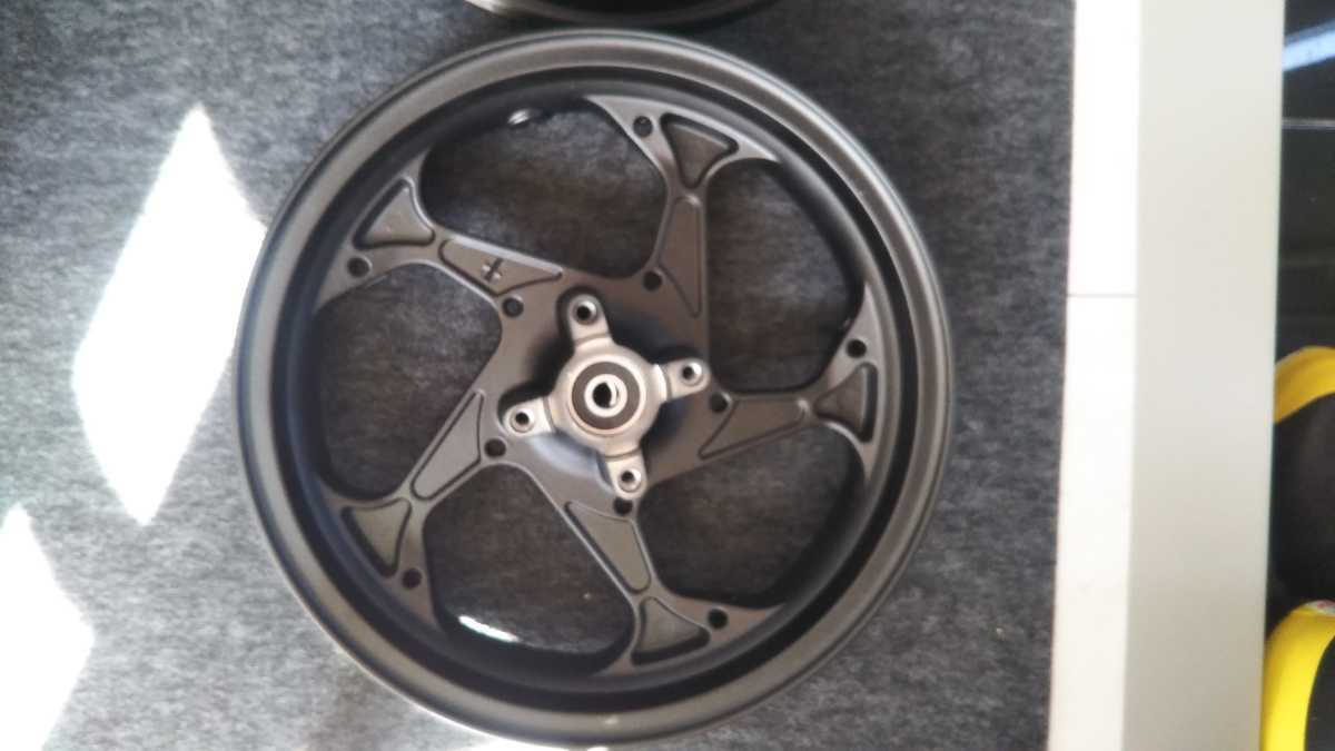 グロム用未使用社外ホイール前後セット ホンダ グロム JC92 純正 グロム用未使用社外ホイール前後セット ホンダ グロム JC92 純正