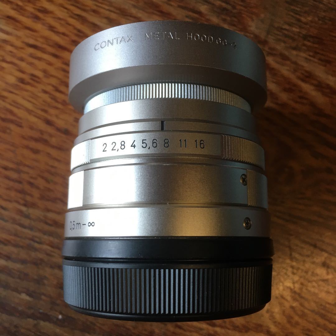 Planar Zeiss T* 45mm Carl Contax Lens - f2 F2 G Mount for f⁄2 –