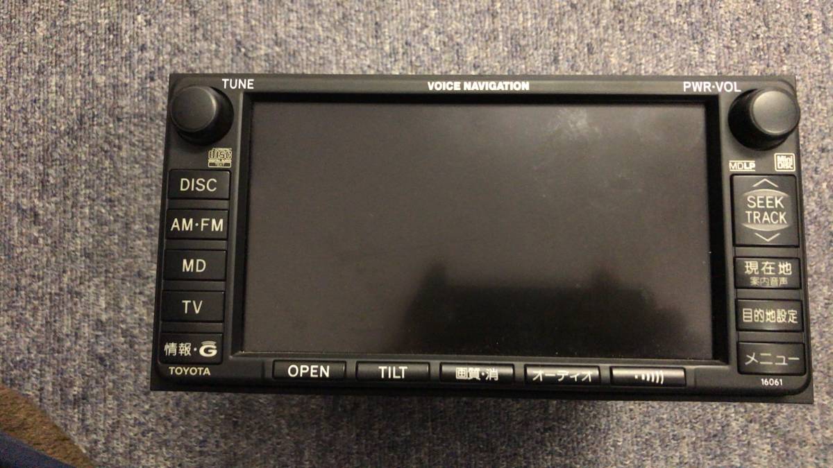 トヨタ純正 ナビモニター ☆86120-58070☆16061 10系アルファード