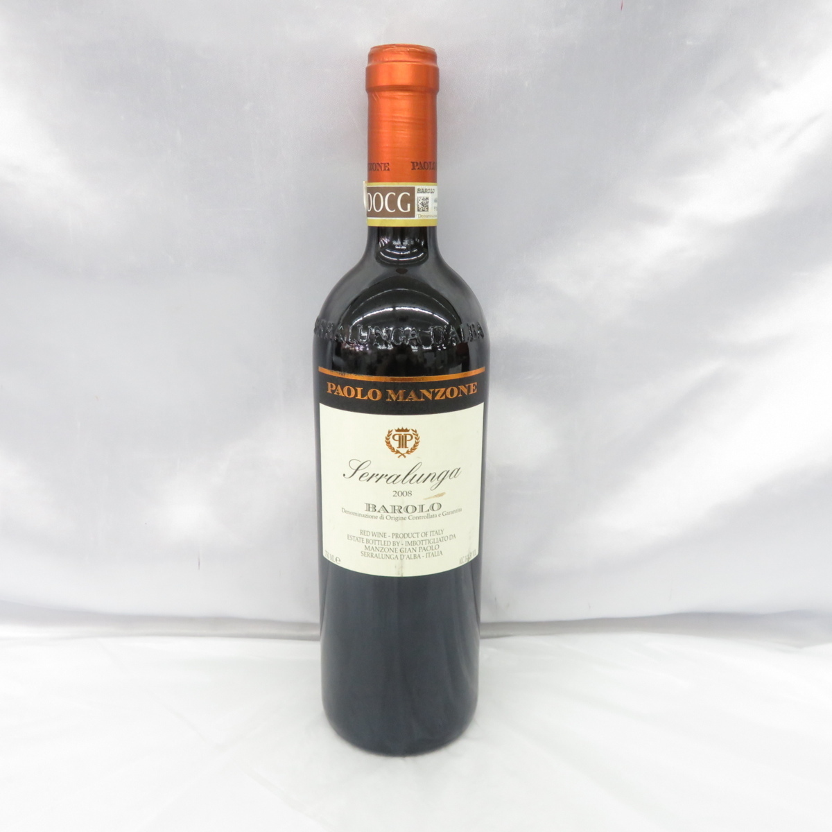 【未開栓】バローロ セッラルンガ パオロ マンツォーネ 2008 赤 ワイン 750ml 14% 10563379