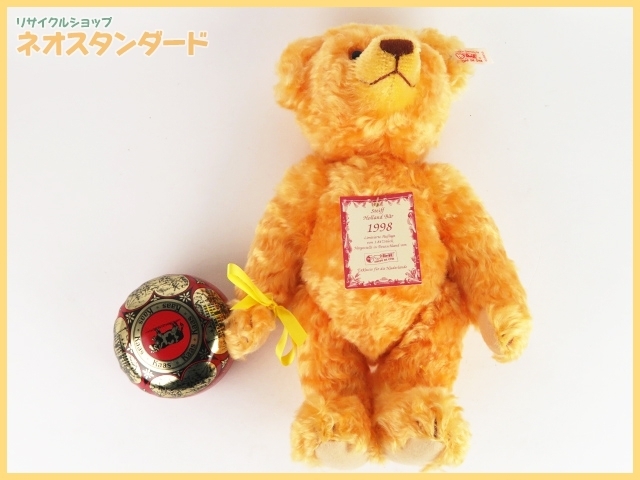 ね*コ様 シュタイフ オランダ限定 チーズベア1998年 1円～ シュタイフ チーズテディベア 1998 オランダ限定 ぬいぐるみ