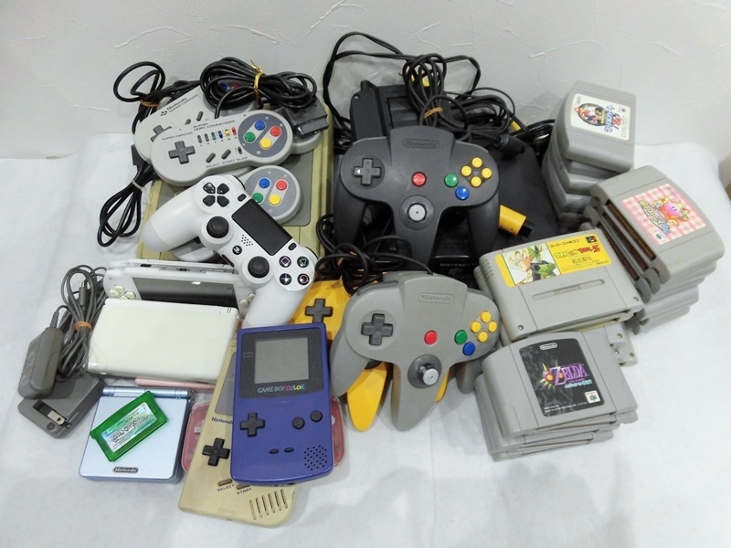 新品未読品 ジャンク ゲーム機 コントローラー ソフト まとめ