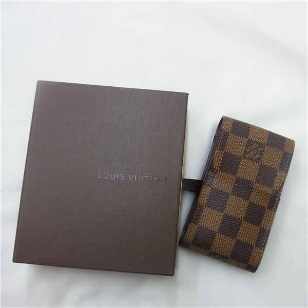 ◎ヴィトン◎　N63024　ダミエ　エテュイ・シガレット　タバコケース　◎美品 エテュイ シガレットケース ルイヴィトン Yahoo!オークション -「ルイ・ヴィトン エテュイ・シガレット