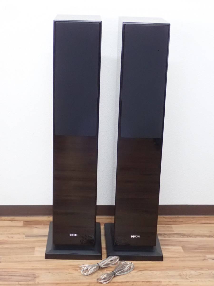 DENON デノン トールボーイ型 スピーカー SC-T55SG 動作OK コード付き