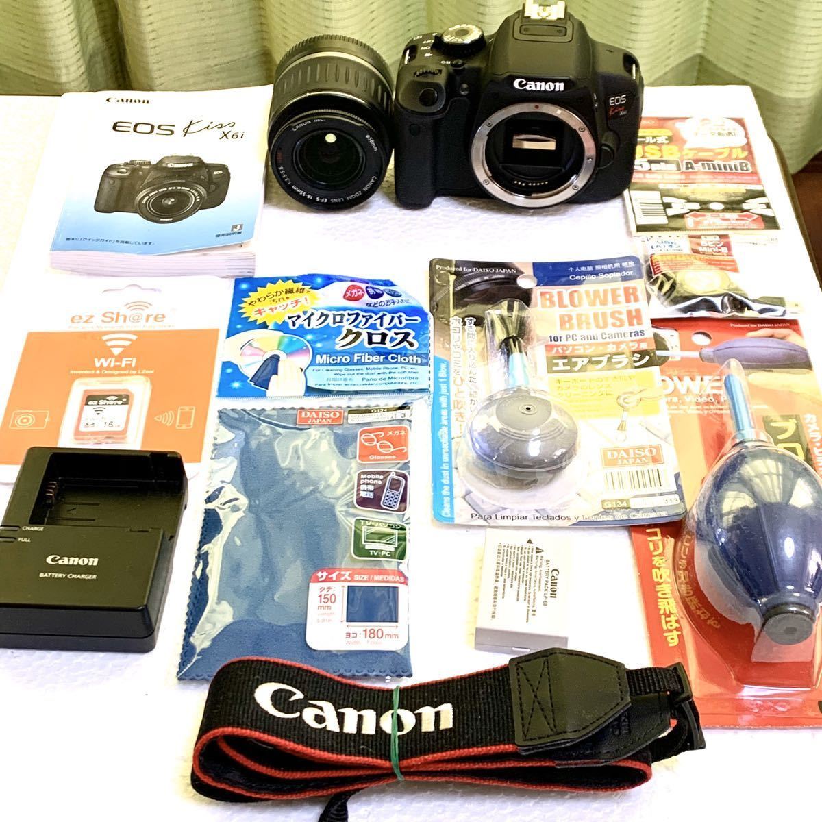 EOS Kiss kiss ☆ WiFiでスマホに転送OK！キヤノン X7 Canon 極上美品