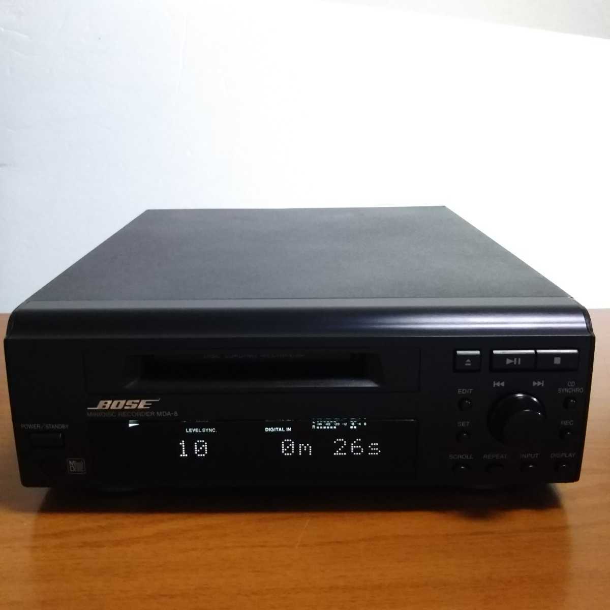 BOSE MDA-8 MDデッキ MDレコーダー BOSE MDA-8 :