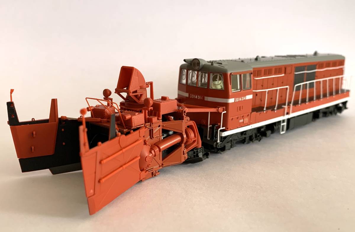 【新品】トラムウェイ 国鉄DD14（M付）+前方投雪型前頭車TW-DD14-FM 新品トラムウェイ トラムウェイ 国鉄DD14（M付）+前方投雪型前頭車