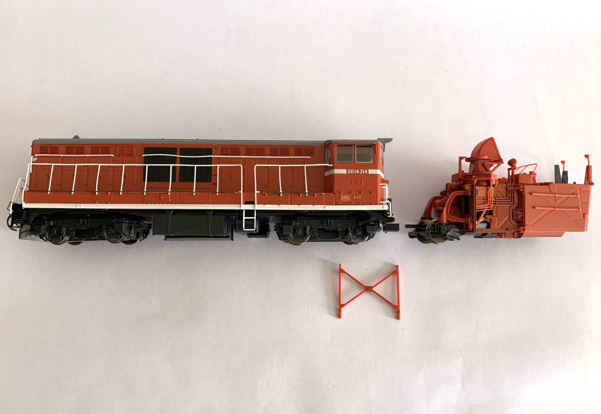 新品トラムウェイ トラムウェイ 国鉄DD14（M付）+前方投雪型前頭車