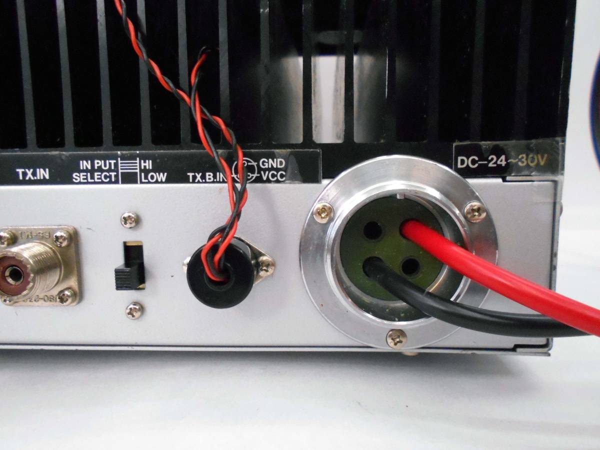 P-2817R.HPL-600 リニアアンプリファイア　接続ケーブルなど カルメン リニアアンプ P-2817R CB無線 LINEAR AMPLIFIER 通電確認済み