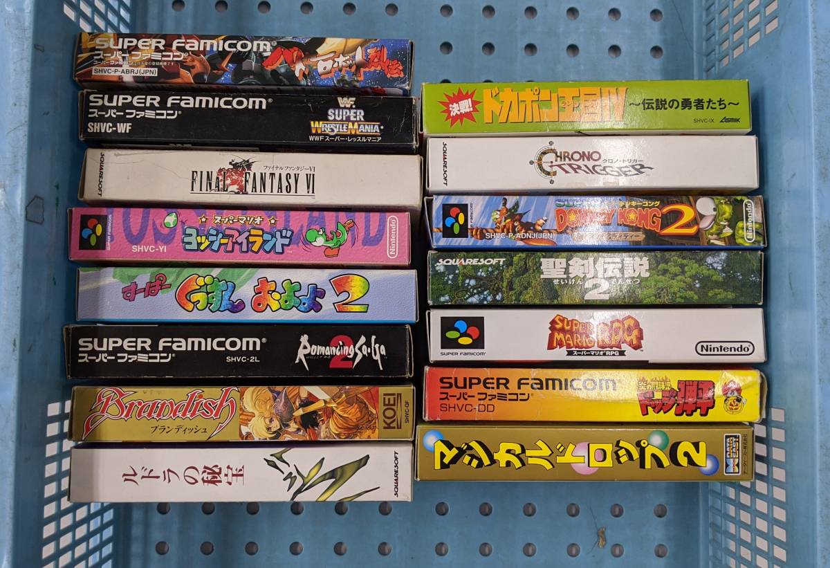 2025，限定セール SFC スーパーファミコンソフト み 15本セット 箱 説明書付き(スポーツ、その他)｜売買されたオークション情報、yahooの商品情報をアーカイブ公開 - オークファン タイトル