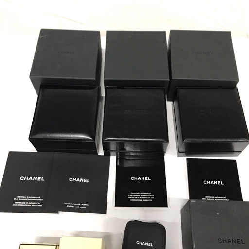 付属品のみ】 シャネル 時計用 空箱 内箱 外箱 5箱 冊子 付属品付き