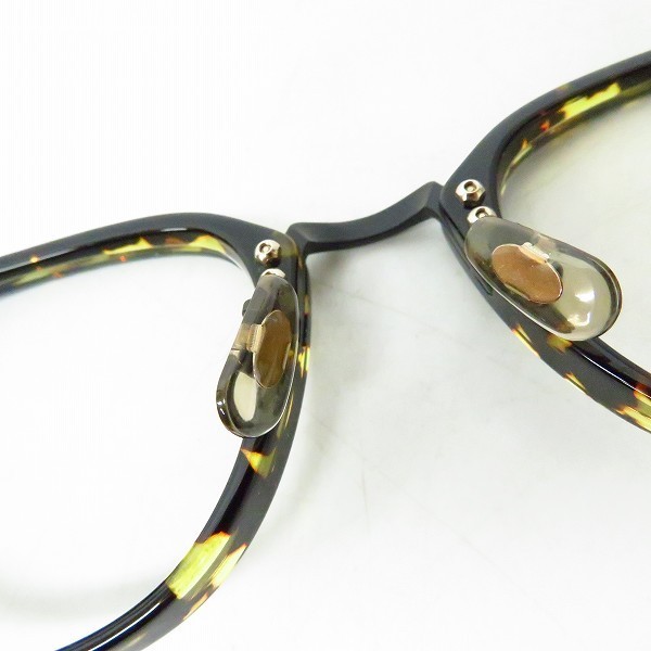 OLIVER PEOPLES/オリバーピープルズ デミ柄 フルリム メガネフレーム