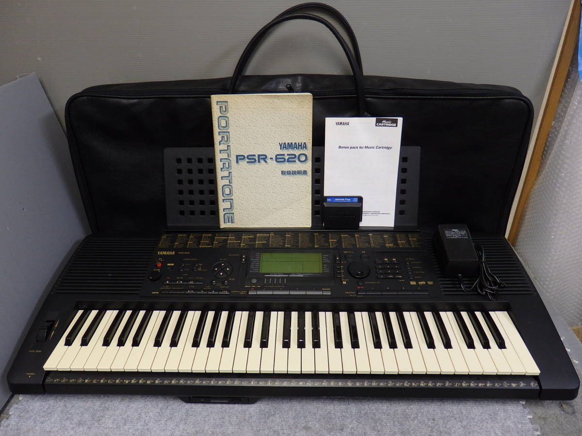 ◎ヤマハYAMAHA☆PSR-620 PORTETONE 電子キーボード☆付属品付☆ PSR-620 -